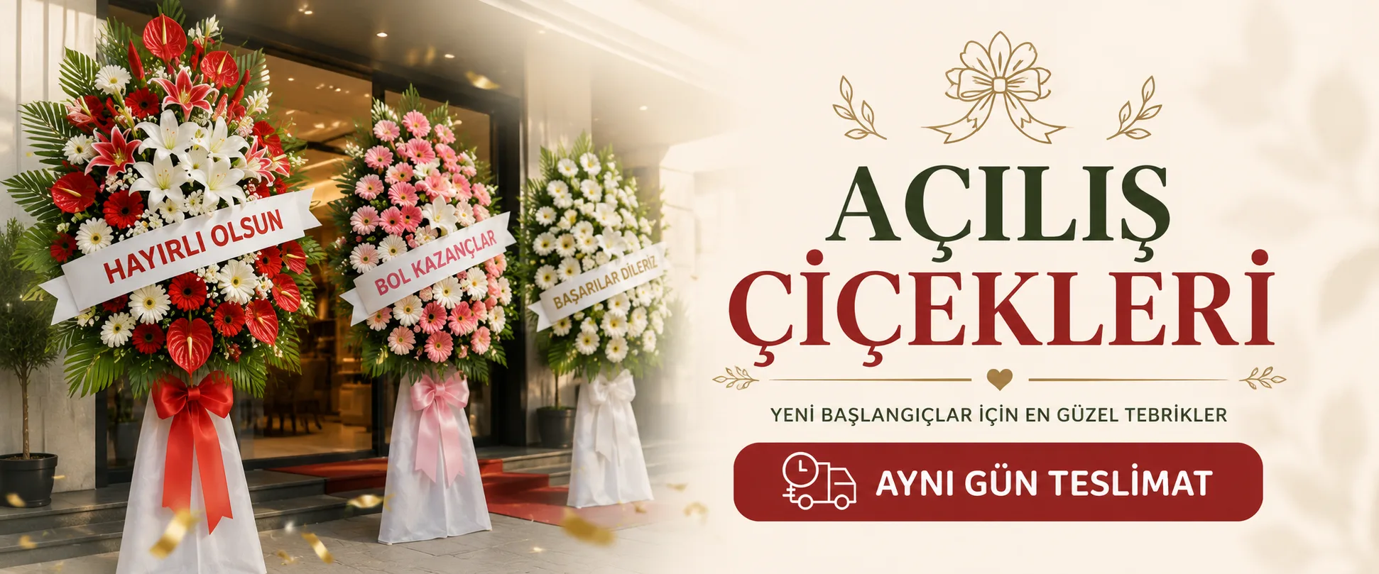 Açılış Çiçekleri Banner