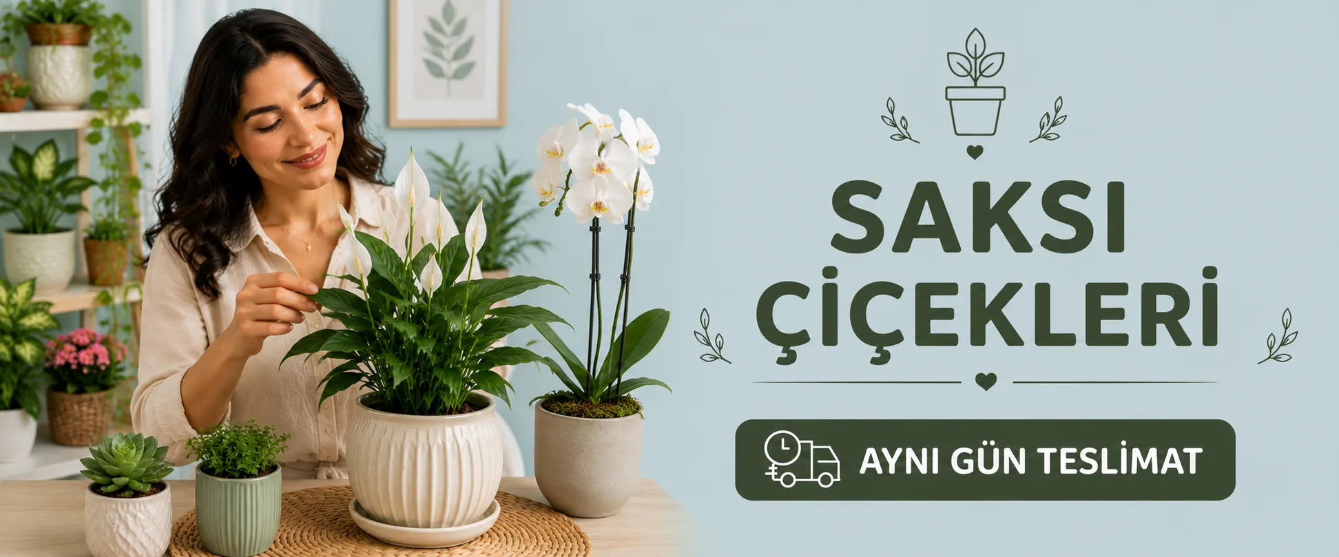 Saksı Çiçekleri banner